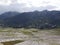 View of unique Spider`s Web Rice Fields on the Indonesian island of Flores.