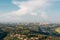 View of University City, from Mount Soledad in La Jolla, San Diego, California