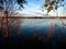 View of University Lake in Baton Rouge