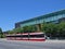 A view of the University of Toronto`s downtown campus from its western entrance on Spadina Avenue