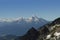 View from the Untersberg Mountains in the Austrian Alps