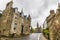 A view up the High Street in Falkland, Scotland