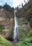 View of upper level Multnomah Falls in Oregon