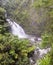 A View of Upper Waikani Falls on the Road to Hana, Maui, Hawaii