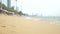 View of the urban Asian beach, embankment. 4k. blur, background