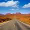 View from US 163 Scenic road to Monument Valley Utah