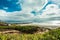 View of the US-Mexico Border at the Pacific Ocean