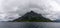 View of the Vaerengfjord on the Helgeland coast of northern Norway