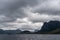 View of the Vaerengfjord on the Helgeland coast of northern Norway