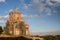 View of Vahramashen church. Aragatsotn province. Armenia