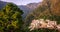 View of Vaishno Devi Shrine From the top of the mountain