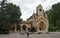 View of Vajdahunyad Castle, Chapel, Budapest, Hungary