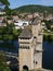 View with the Valentre Bridge. Cahors. France