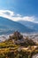 View of the Valere Basilica in Sion