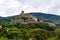 View of Valere Basilica in Sion, Switzerland