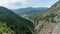 View of Valla Canyon in Kure mountains in Kastamonu