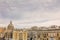 View on the Valletta city with its historic cityscape and sea and the St. Pauls Cathedral