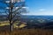 View the valley from Cahas Mountain Overlook