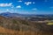 View of the valley from Cahas Mountain Overlook