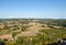 View of the valley of the Dordogne River from Castelnaud Castle, Aquitaine,