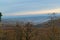 View at valley from Fruska Gora mountain, Serbia