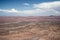 View of Valley of the Gods from Moki Dugway Muley Point Overlook Utah USA