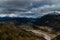 View of the valley from the heights