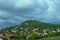 View of the valley from a high fortress