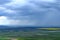 View of the valley from a high fortress