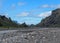 View on the valley of the Krossa river and Thorsmork, Iceland