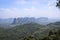 View of the valley and the mountains from the viewpoint, Krabi, Thailand