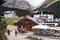 view of the valley in Pozza Di Fassa