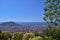 View from the vantage point of the city of Alanya in Turkey and the Mediterranean Sea