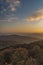 View from Varhost hill for valley of river Labe