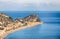 View of Varigotti Beach, Savona, Liguria, Italy