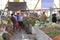 View of vegetables area of Tomohon market