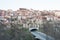 View of Veliko Tarnovo with tunnel, Bulgaria