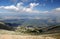 View from Velka Lomnicka veza - peak in High Tatra