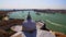 View of Venice from Saint George church roof, tourism and transportation