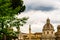 View of Venice Square Piazza Venezia. Piazza Venezia is located in heart of Rome, surrounded by several landmarks, including Pal