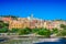 View of Ventimiglia in the Province of Imperia, Liguria, Italy