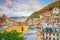 View of Vernazza. One of five famous colorful villages of Cinque Terre National Park