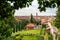 View from Verona from a pavilion at the public park Giardino Giusti