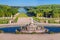 View of the Versailles Park - the Latona Basin with the Grand Canal