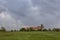 View of a very lonely situated farmstead. Seen in Havelland, Brandenburg