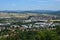 View from the VESTE COBURG castle in Coburg, Germany