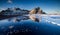 View of Vestrahorn mountain in Stokksnes, Iceland.