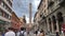 View of via Rizzoli in Bologna with Torre degli Asinelli at the end of the street 2