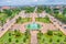 View of Vientiane from Victory Gate Patuxai Monument