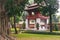 View of Vietnam capital city, Hanoi with traditional vietnamese architecture